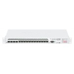 MikroTik รุ่น CCR1036-12G-4S ซีพียู 36 cores x 1.2 GHz แรม 4GB (ใส่เพิ่มได้) พอร์ต LAN แบบ Gigabit ทำงานแยกอิสระ พร้อม SFP 4 Ports รองรับได้ถึง 24ล้าน PPS ที่ 16Gbps 