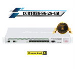 MikroTik รุ่น CCR1036-8G-2S+EM ซีพียู 36 cores x 1.2 GHz แรม 16GB (ใส่เพิ่มได้) 8 พอร์ต Gigabit ทำงานแยกอิสระ พร้อม SFP 10G 2 Ports รองรับได้ถึง 41.5ล้าน PPS ที่ 28Gbps