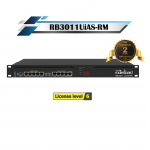 MikroTik รุ่น RB3011UiAS-RM ซีพียู 2 cores x 1.4 GHz  พอร์ต LAN แบบ Gigabit ทำงานแยก 2 Chipset พร้อม SFP 1 Port รองรับ USB3.0 สามารถต่อ External ได้ (HDD,3G-4G USB)